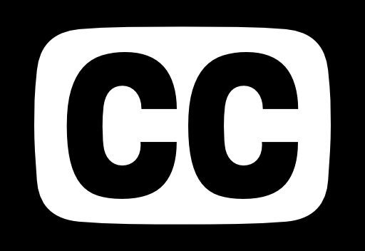 Logo Closed Captioning CC
